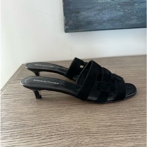Donald Pilner Kitten Heel Sandals
